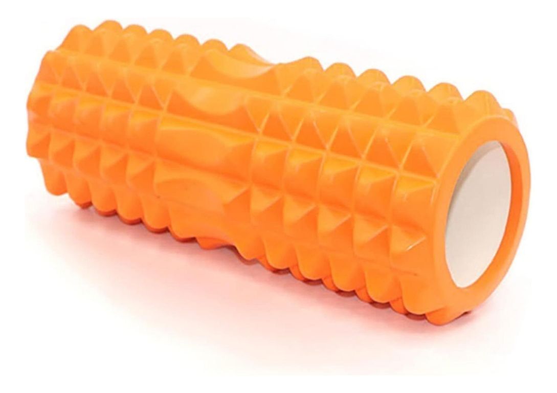 Rodillo Yoga Pilates Ejercicios Elongacion Naranjo