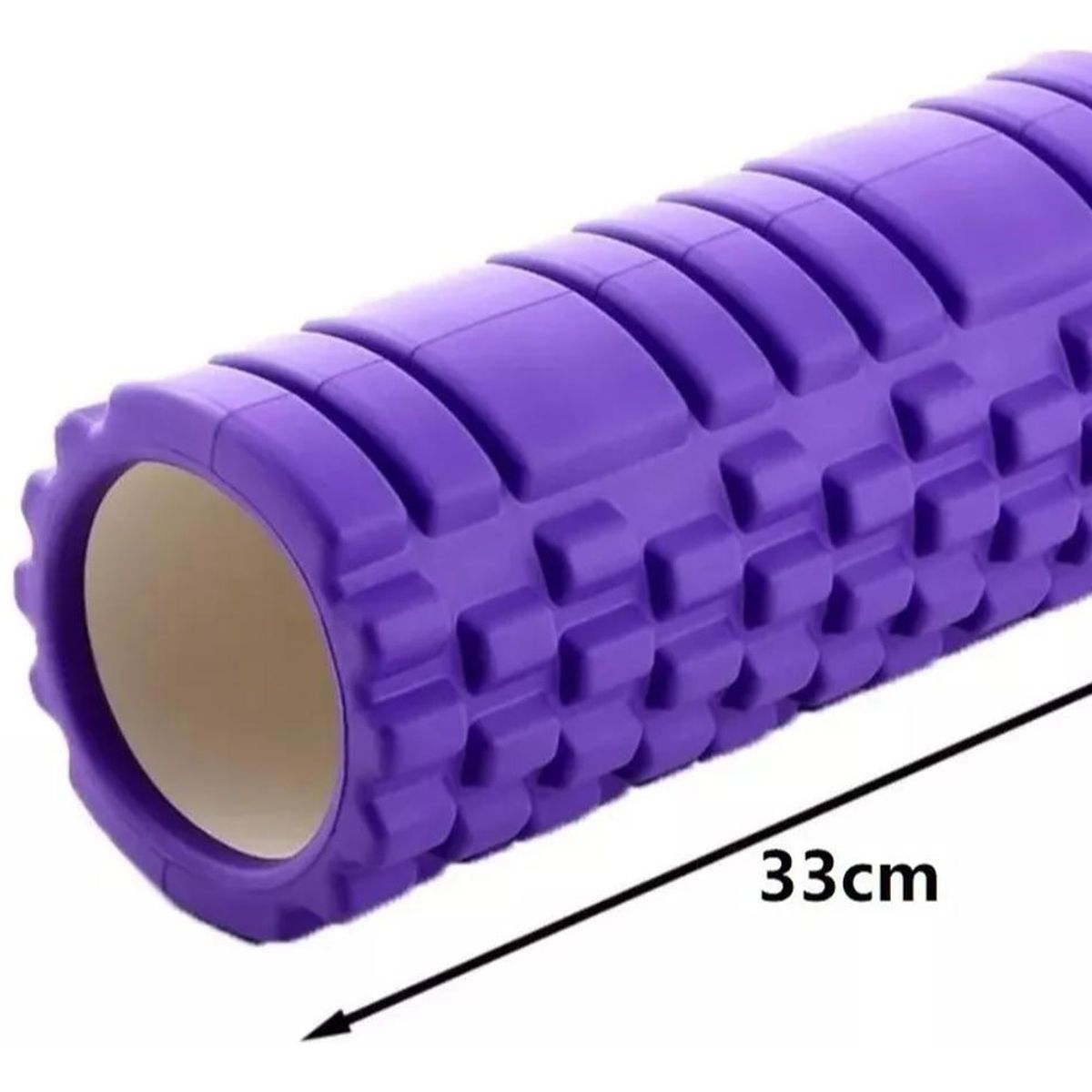 IMPORTCLICK - Rodillo Yoga Pilates Ejercicios Elongación Violeta IMPORTCLICK