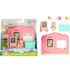 BLUEY - Playset Tienda De Juegos De Helado Con Figura Bingo