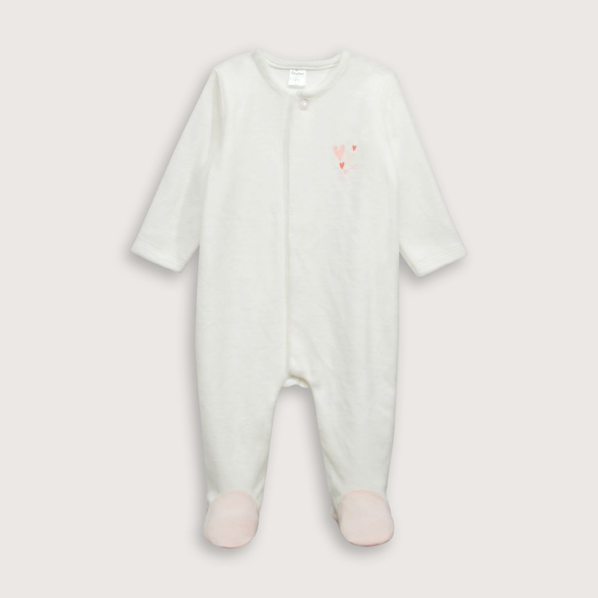 OPALINE - Osito Bebé niña Blanco 39410 Opaline