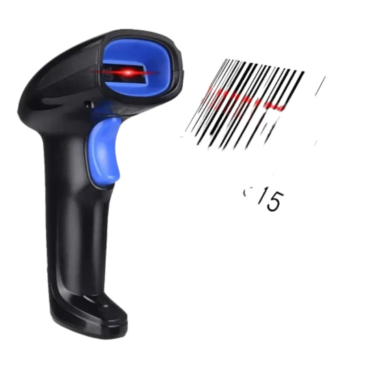 GENERICO - Pistola Lector Optico Inalambrico Qr Codigo De Barra