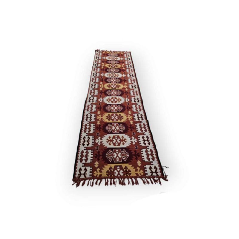 GENERICO - Alfombra Turca Kilim Algodón 80x 250 CM