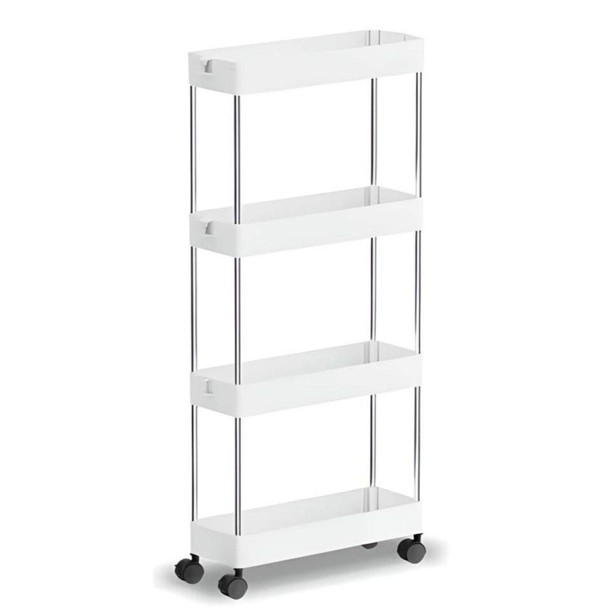 OMAS - Carrito Organizador 4 Niveles Con Ruedas Multifuncional