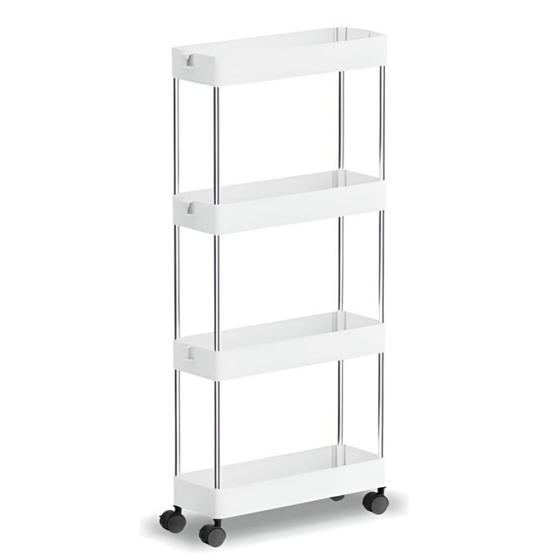OMAS - Carrito Organizador 4 Niveles Con Ruedas Multifuncional