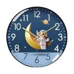 GENERICO - Reloj Silencioso De Niños, Astronauta Y Luna