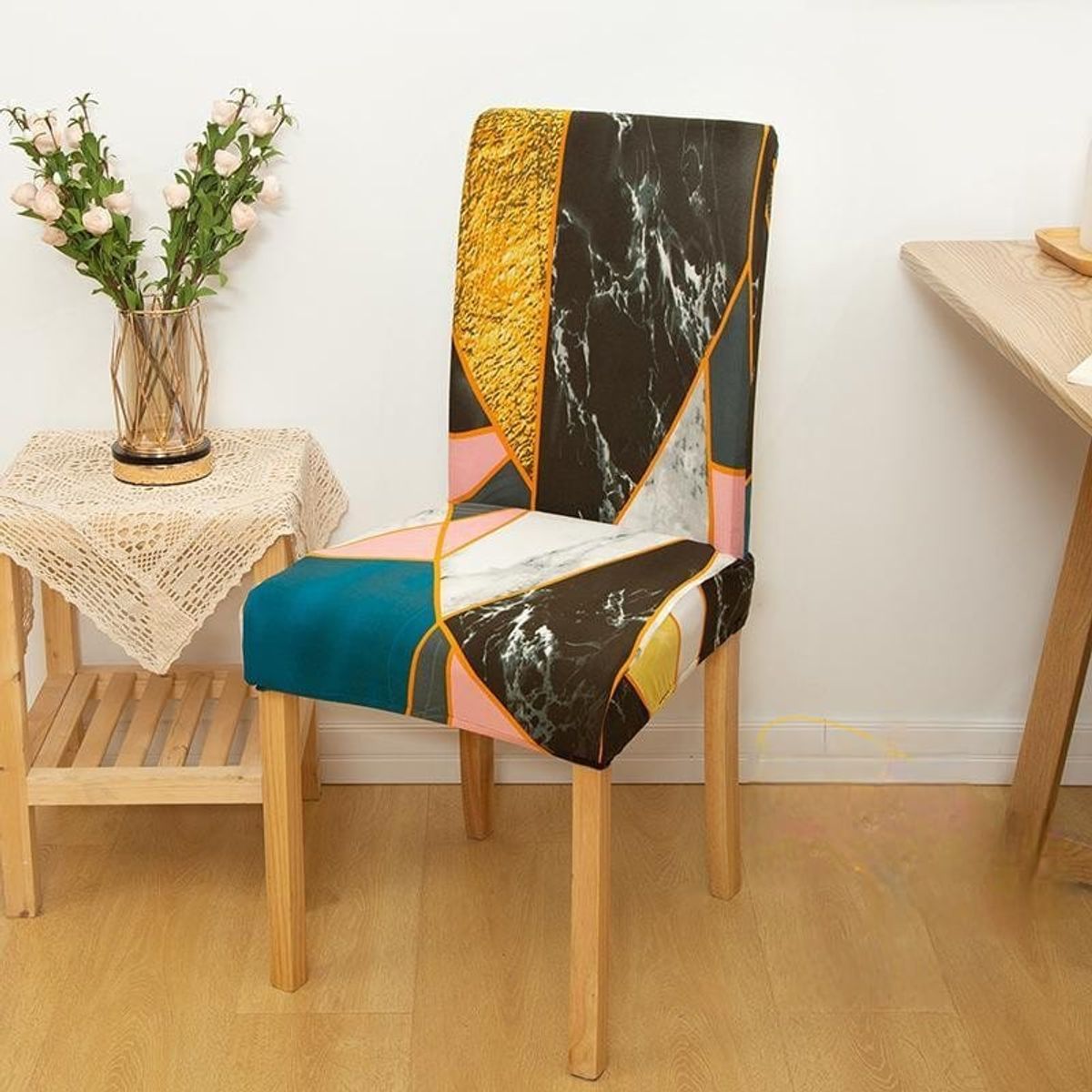 GENERICO - PACK DE 6 FUNDAS PROTECTORAS PARA SILLAS ELASTICADAS