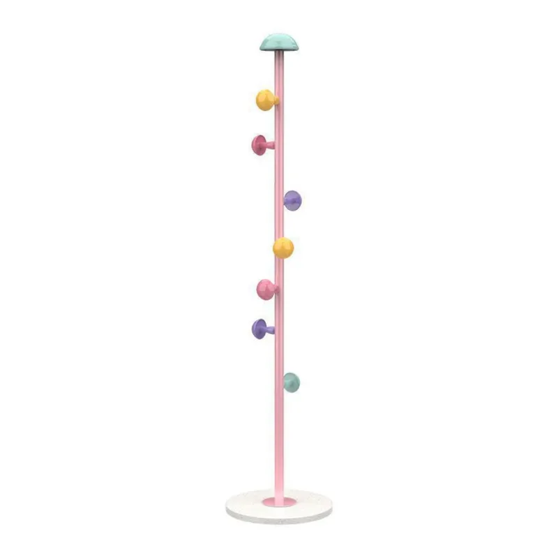CRUSEC - Perchero En Forma De Honguito Multicolor 7 Ganchos