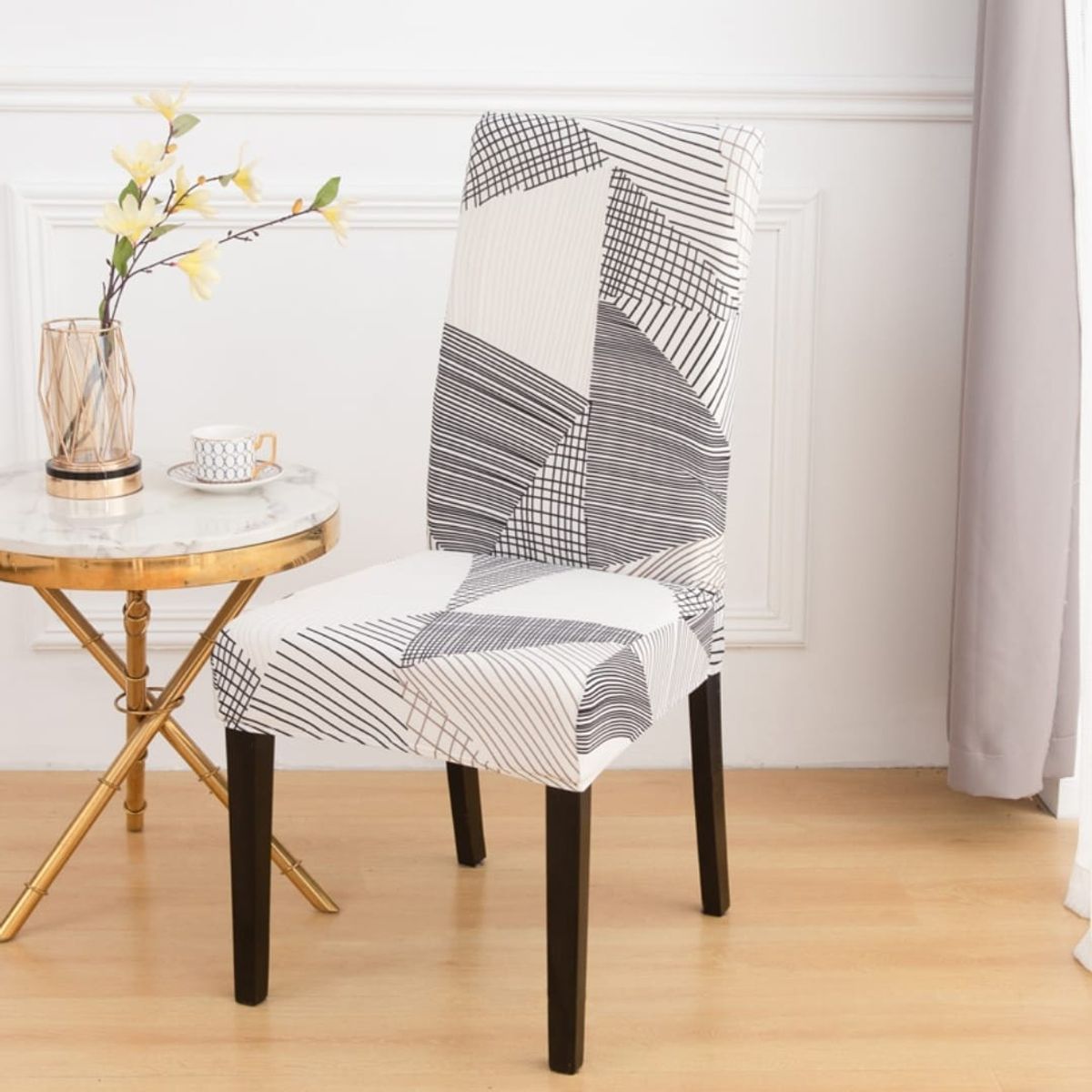 GENERICO - PACK DE 6 FUNDAS PROTECTORAS PARA SILLAS ELASTICADAS