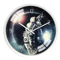 GENERICO - Reloj De Pared Silencioso Modelo Astronauta