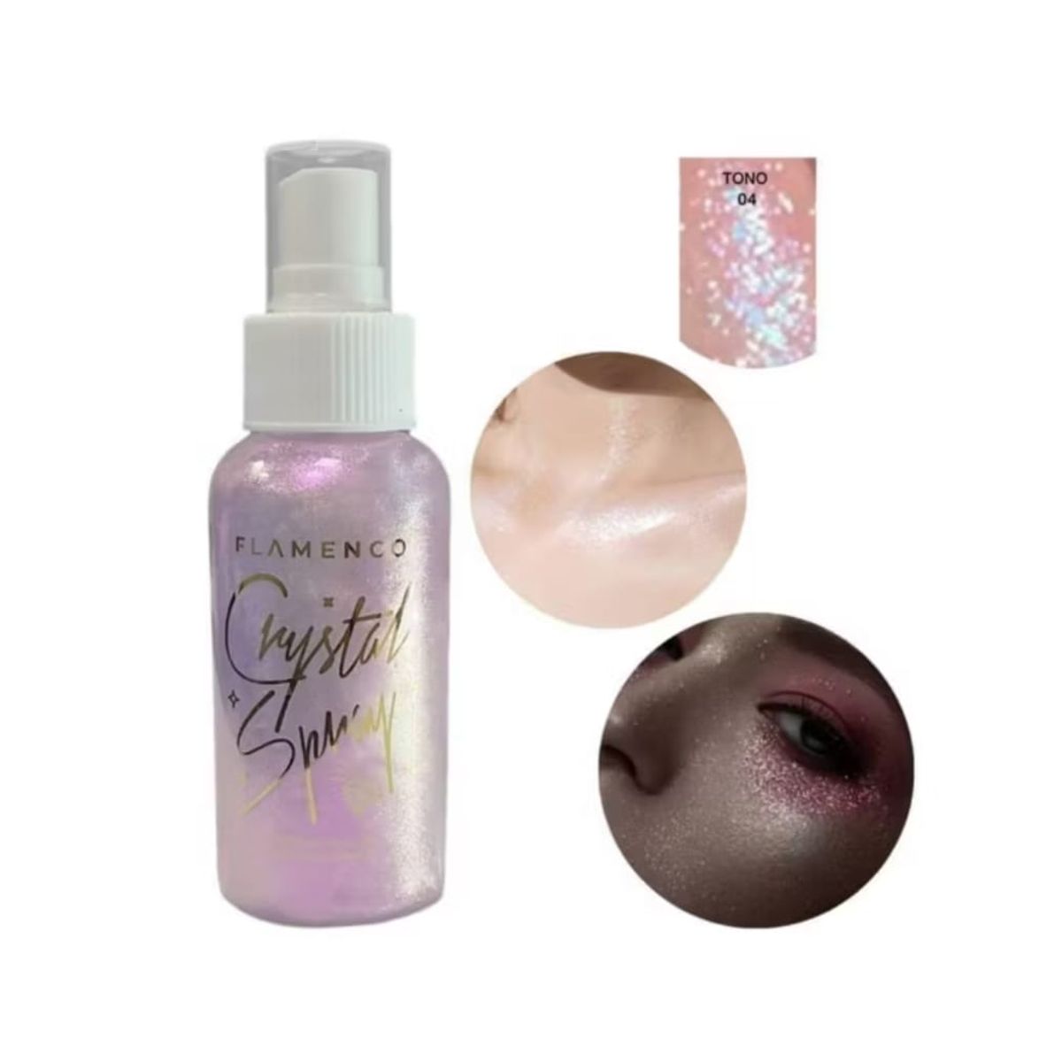 FLAMENCO - Spray Brillo Polvo De Hadas Para Cabello Y Cuerpo