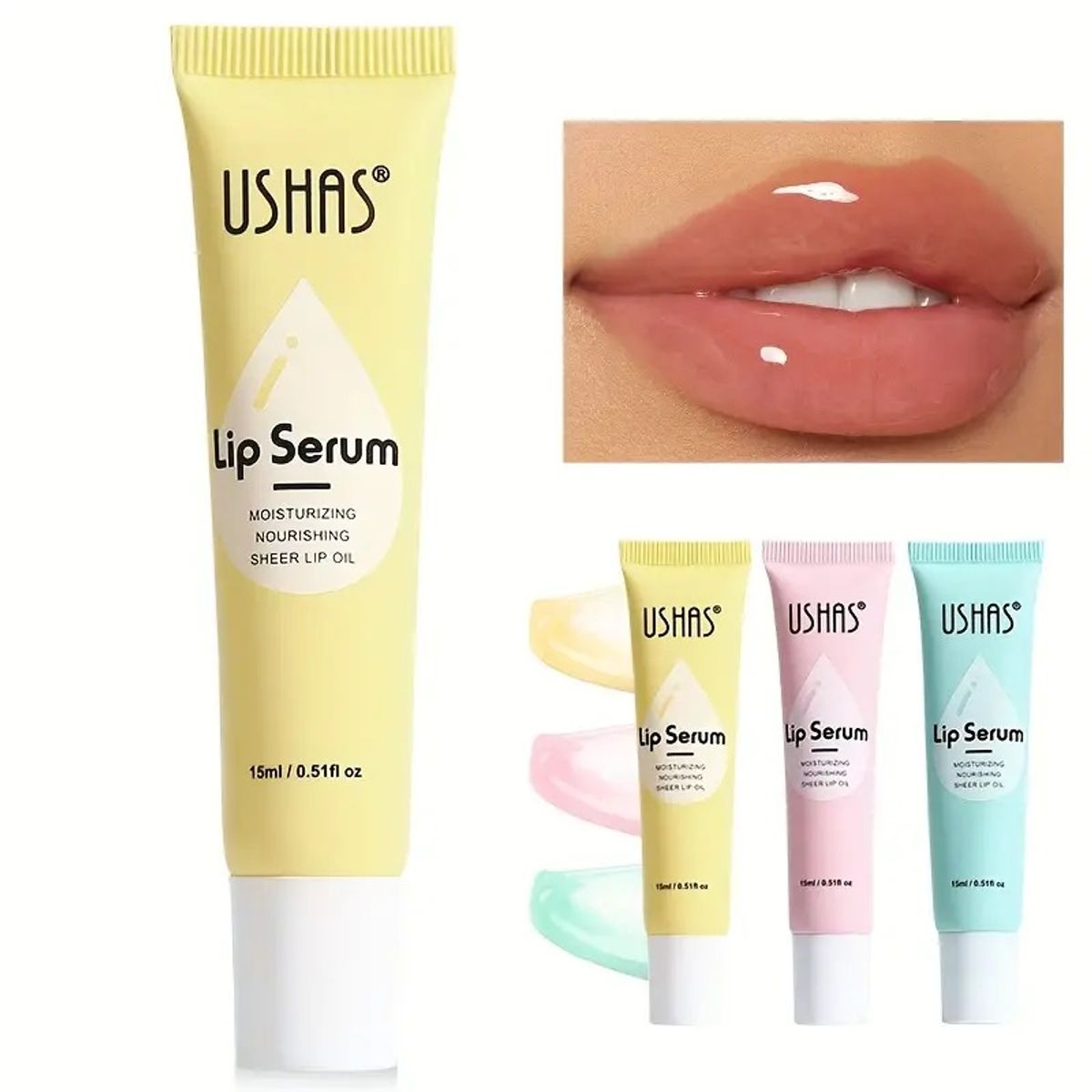USHAS - Serum Hidratante Reparador De Labios