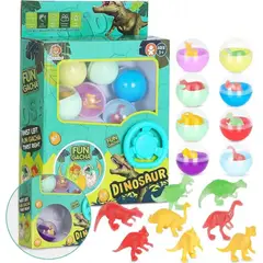 DINO - Caja Juguete Sorpresa Dispensador Dinosaurios Niños