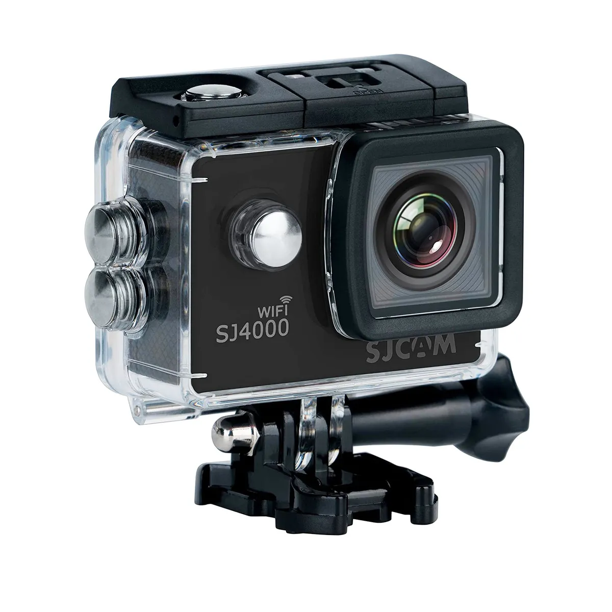 SJCAM - Cámara de acción SJCAM SJ4000 4K WiFi con 2 baterias y cargador LED