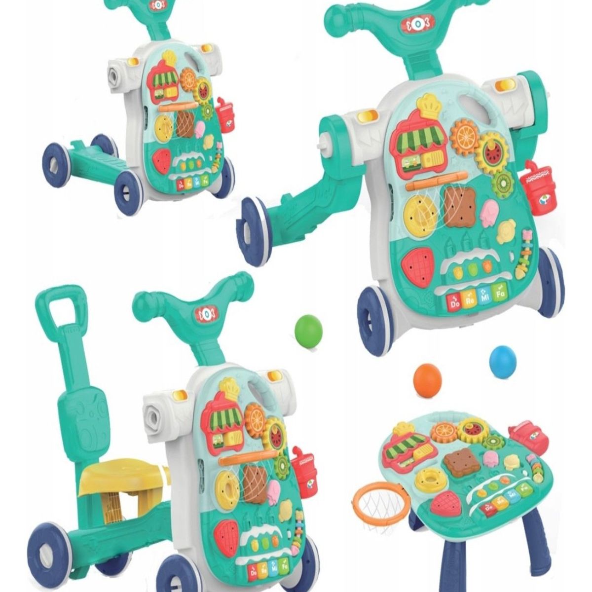 GENERICO - Correpasillo Andador Scooter Musical D1