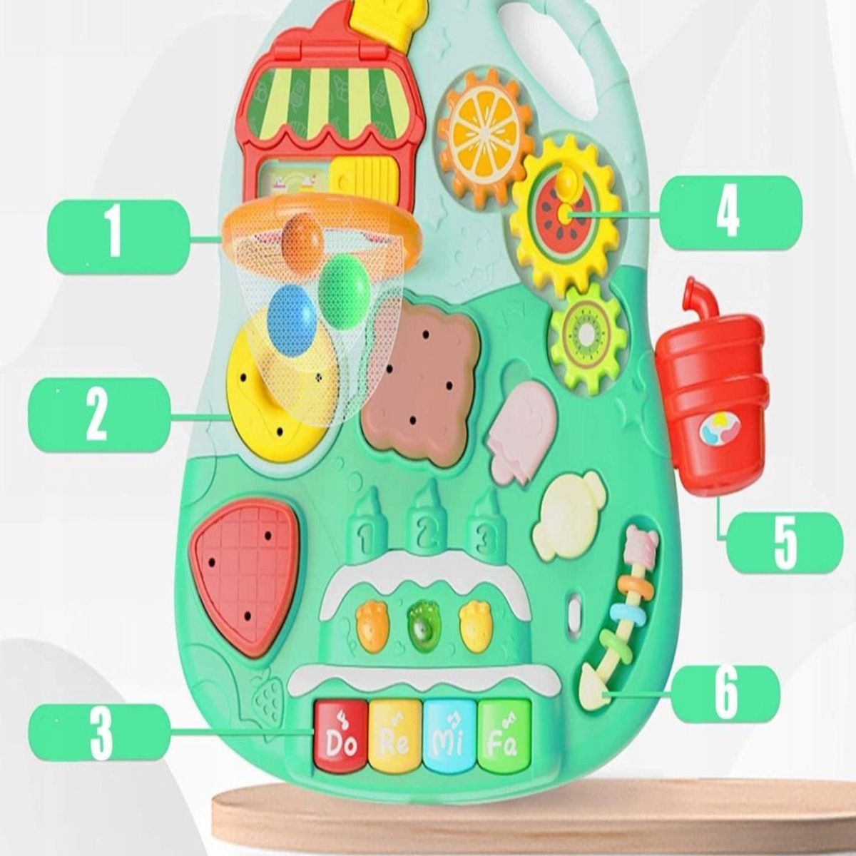 GENERICO - Correpasillo Andador Scooter Musical D1