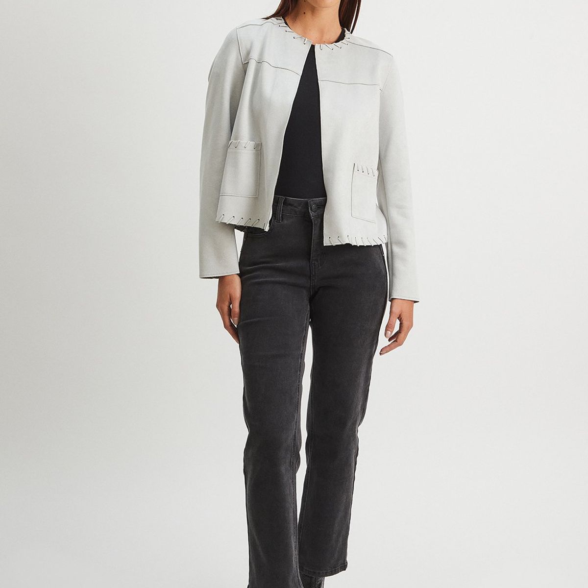ASH - Chaqueta Gris Mujer Ash