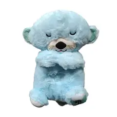 GENERICO - Nutria Peluche que respira Celeste regalo bebes