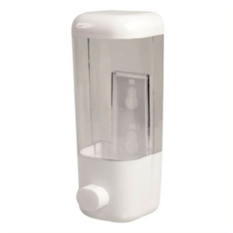 GENERICO - Dispensador De Jabón Blanco Simple 500cc