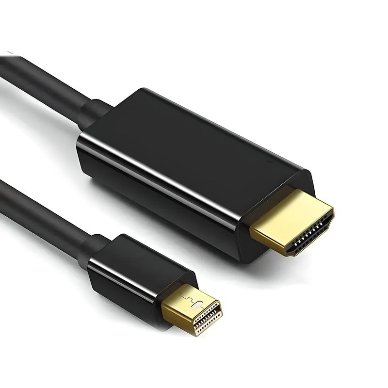 GENERICO - Cable Mini Display Port Macho A Hdmi Macho 1080 Hd