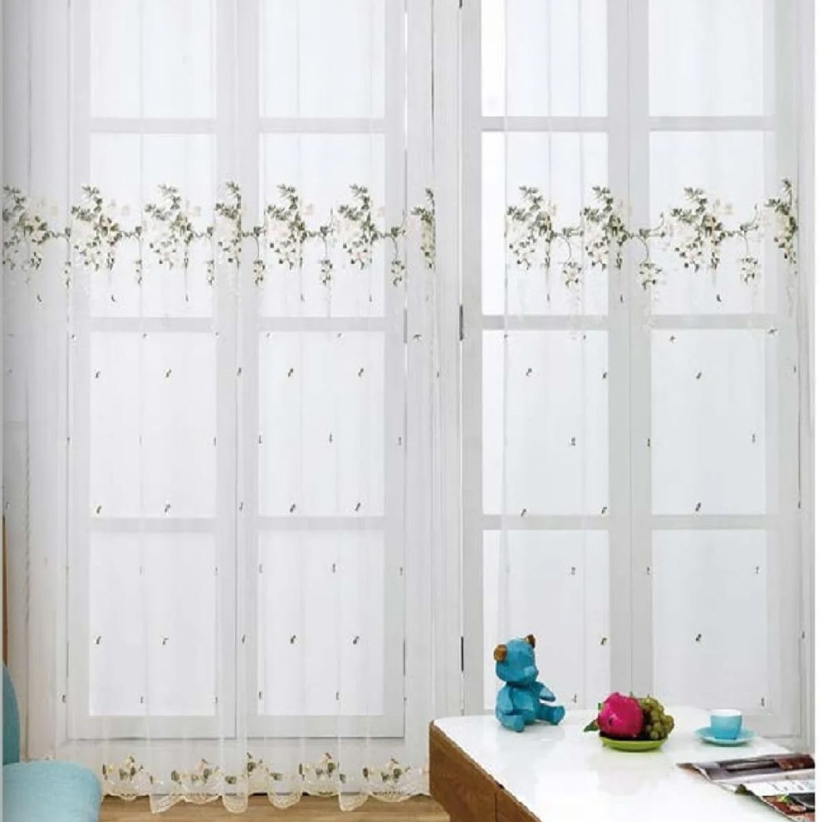 GENERICO - ELEGANTES VISILLOS VELO DE NOVIA CON DELICADOS DETALLES BORDADOS