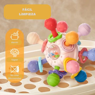 Imagen 2 del producto Juguetes Sensoriales Para Bebés Montessori 4 En 1 Pelota