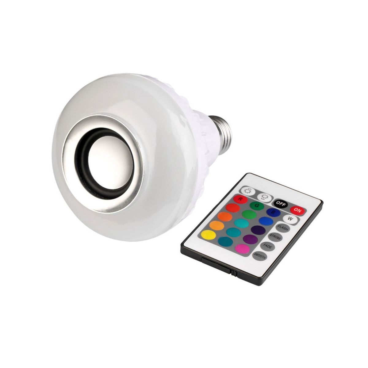DBLUE - Ampolleta Led Con Parlante Bluetooth Y Control Remoto - SC