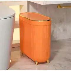 GENERICO - Basurero Papelero Moderno y Elegante Naranja