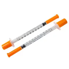 GENERICO - X100 Jeringa Insulina 1 Ml/cc 29gx1/2 Jeringas Desechables