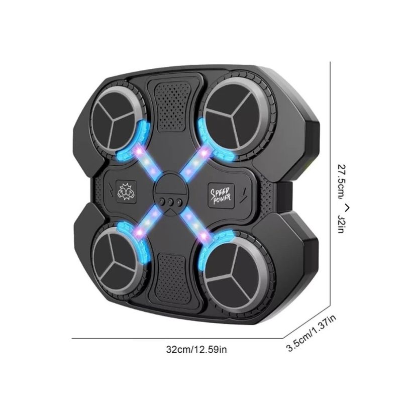 GENERICO - Máquina De Boxeo Musical Para Niños Cbluetooth Interactivo