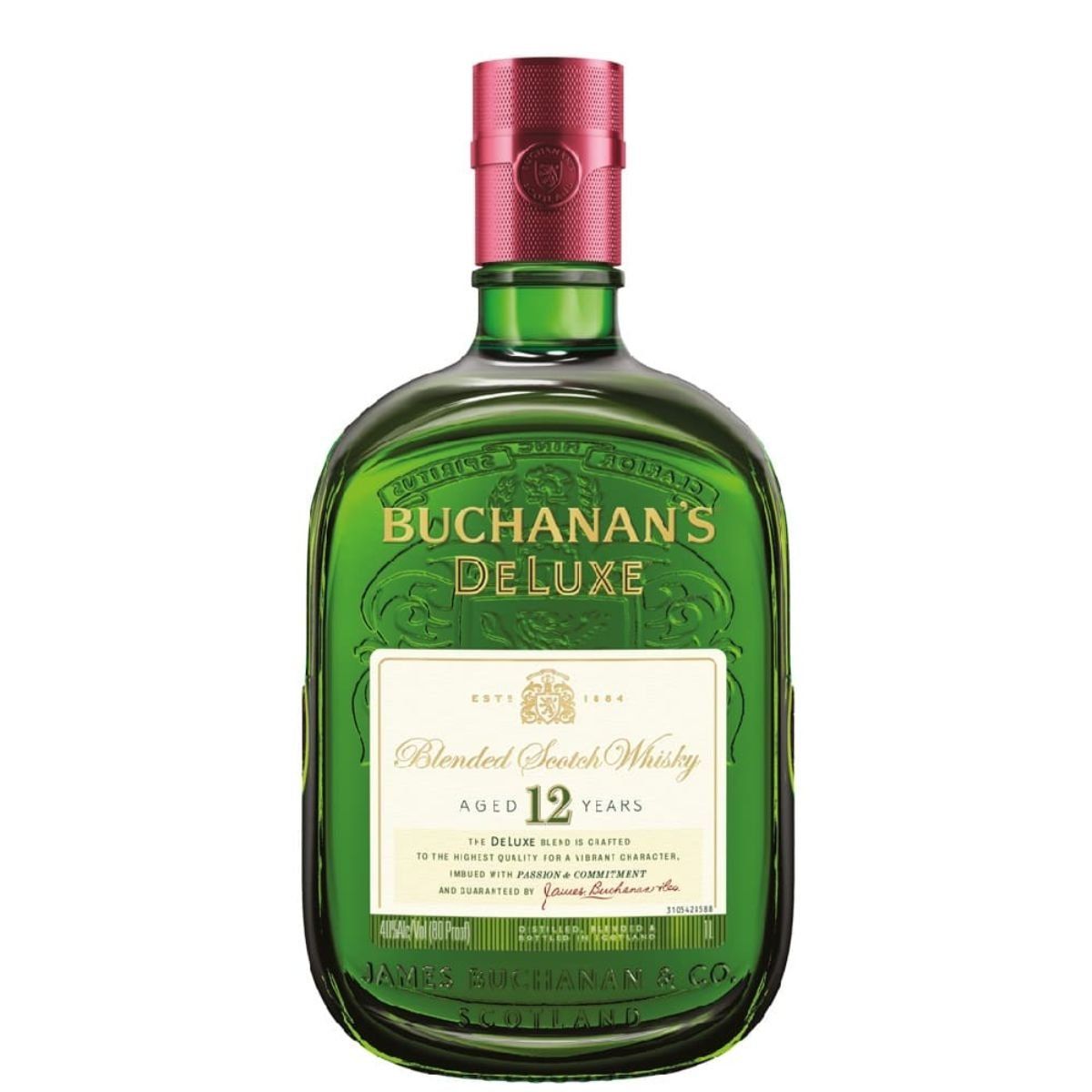 BUCHANANS - Whisky Buchanans Deluxe 12 Años 750cc  Buchanan´s Deluxe