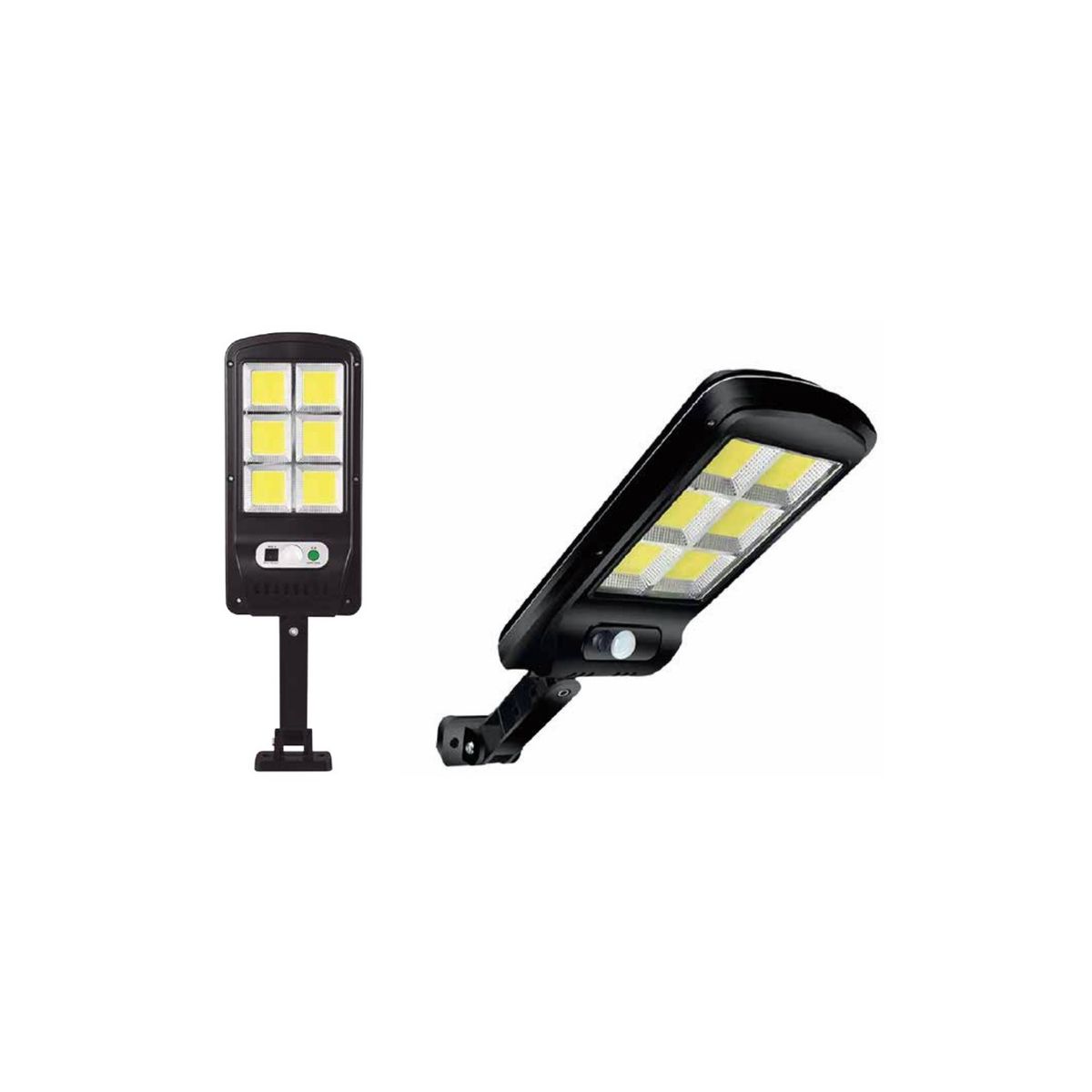 TECNOLAB - Foco Led Solar Con Sensor Movimiento Y Control Remoto - SC