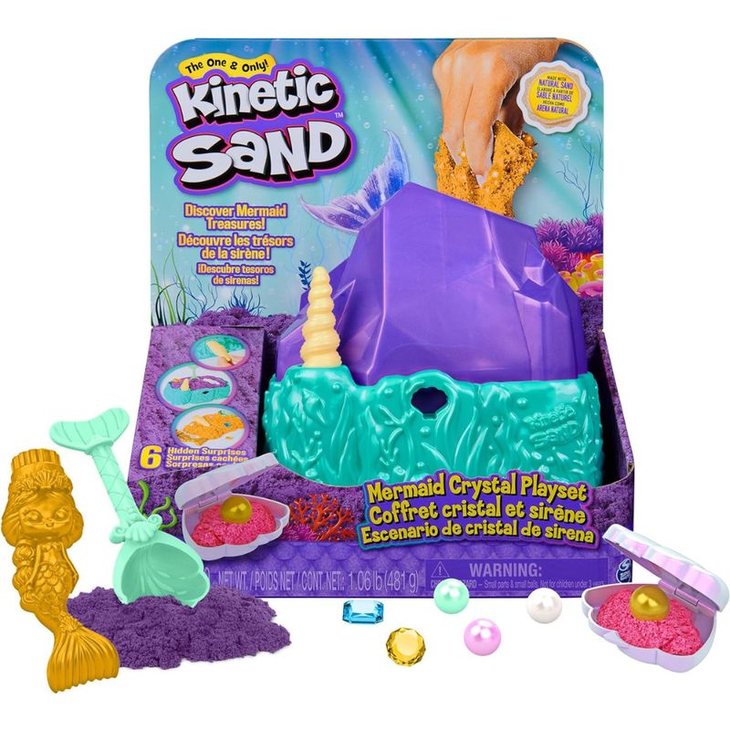 KINETIC SAND - Kinetic Sand Set De Escenario Cristal De Sirena