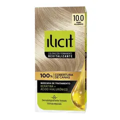 ILICIT - CAJA 12 UNIDADES TONO 100 RUBIO ACLARANTE COLOR