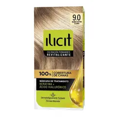 ILICIT - CAJA 12 UNIDADES TONO 90 RUBIO EXTRA CLARO COLOR