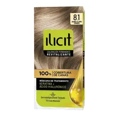ILICIT - CAJA 12 UNIDADES TONO 81 RUBIO CLARO CENIZ COLOR