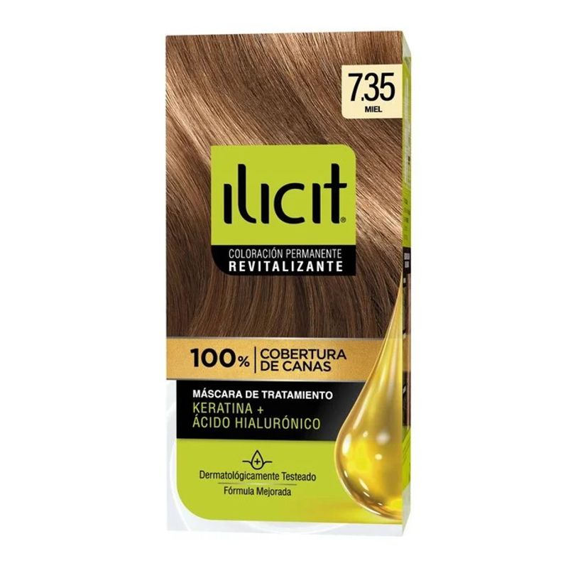 ILICIT - CAJA 12 UNIDADES  TONO 735 MIEL  ILICIT COLOR