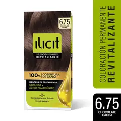 ILICIT - CAJA 12 UNIDADES TONO 675 CHOCOLATE CAOBA COLOR