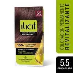 ILICIT - CAJA 12 UNIDADES TONO 55 CAOBA CLARO COLOR
