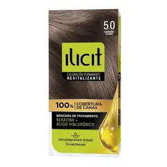 ILICIT - CAJA 12 UNIDADES TONO 50 CASTAÑO CLARO COLOR