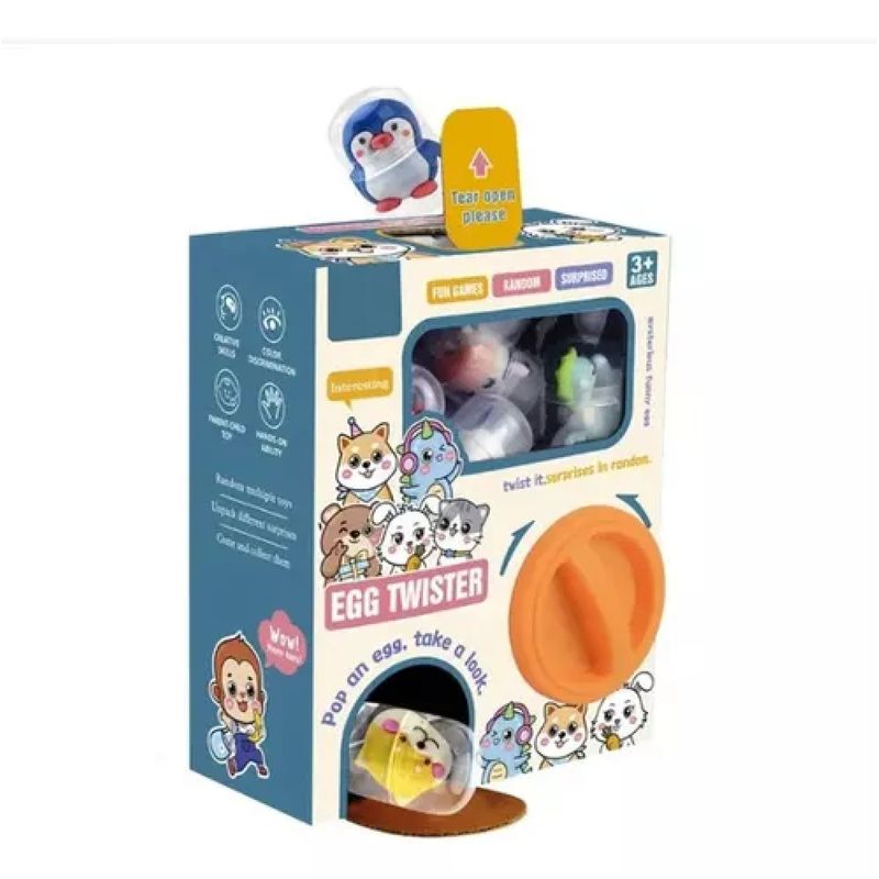 GENERICO - Juguete Caja Expendedora Capsulas Sorpresas Para Niños