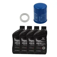 HONDA - Pack Filtro Aceite + Golilla + 4 Aceites 0w20 Original