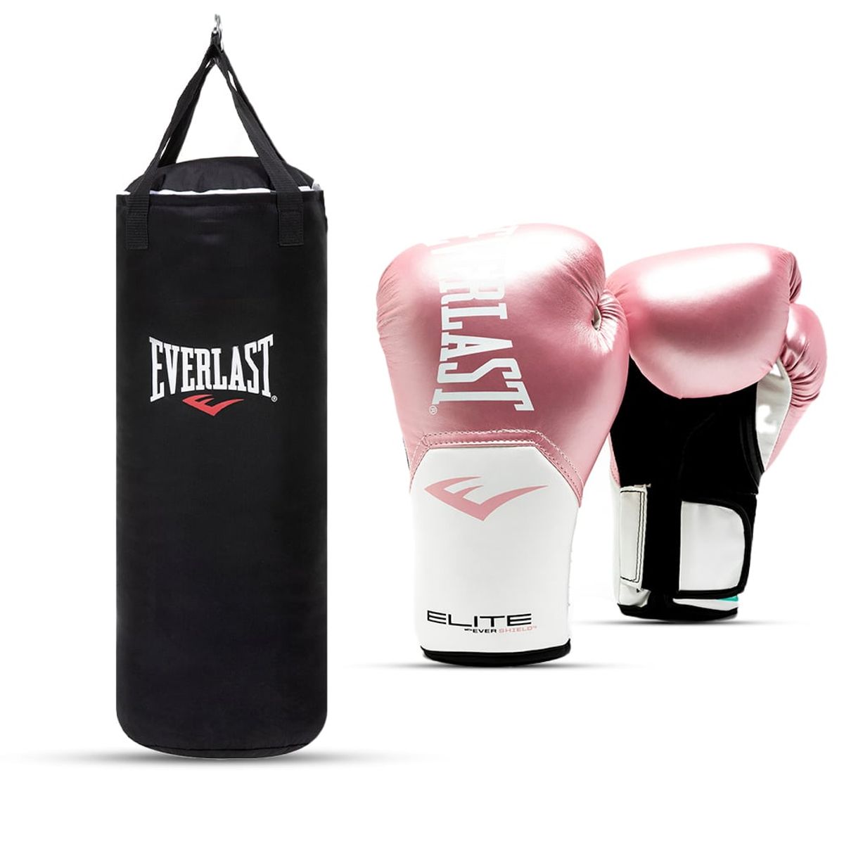 EVERLAST - Kit de Boxeo Everlast Rosa 12oz