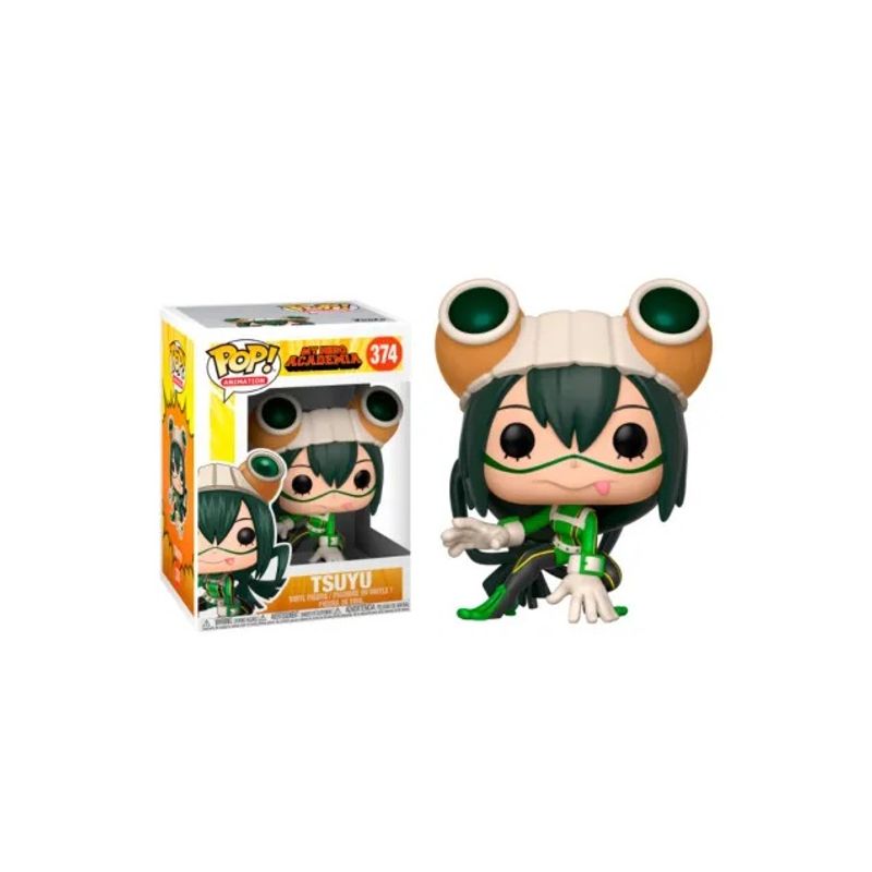 FUNKO - Funko Pop Tsuyu N°374 My Hero Academia