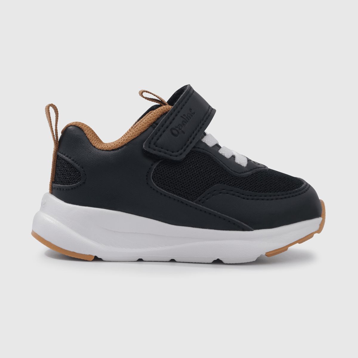 OPALINE - Zapatilla Bebé niño Negro 39330 Opaline