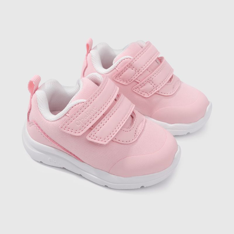 OPALINE - Zapatilla Bebé niña Rosa 39326 Opaline
