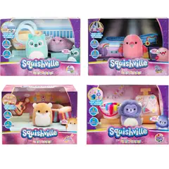 SQUISHMALLOWS - Squishville Set De Mini Peluches 5 Cm. Al Azar