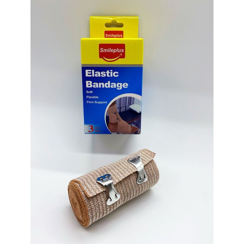 GENERICO - Pack 2 Venda Autoadherente Nl 3m 7.5cm X 4,5m)Color Piel