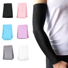 GENERICO - Pack 2 Mangas Brazo Protección Solar Slim Deportiva Unisex
