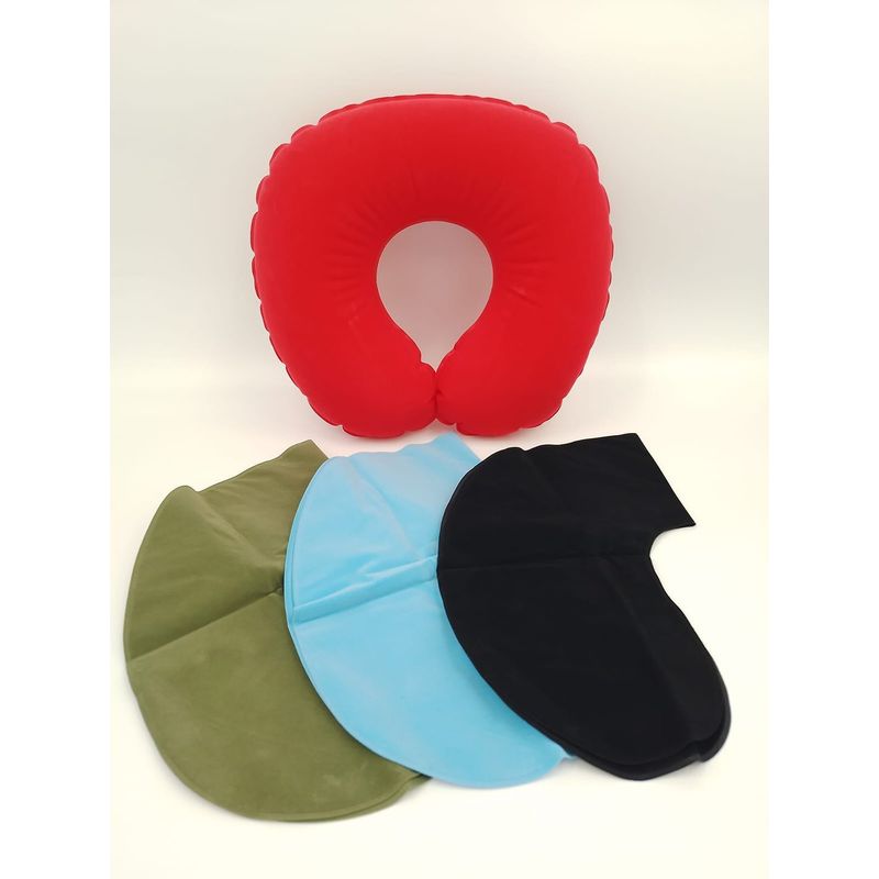 GENERICO - ALMOHADA COJIN CUELLO CERVICAL PARA VIAJE ALMOHADA CUELLO