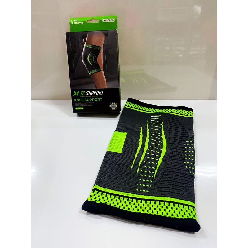 GENERICO - Venda Elástica Para Rodilla Con Velcro Ajustable